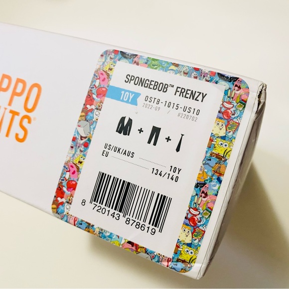 Opposuits Spongebob SquarePants Frenzy Suit Blazer Pants Tie Size 10Y Youth - Picture 2 of 10